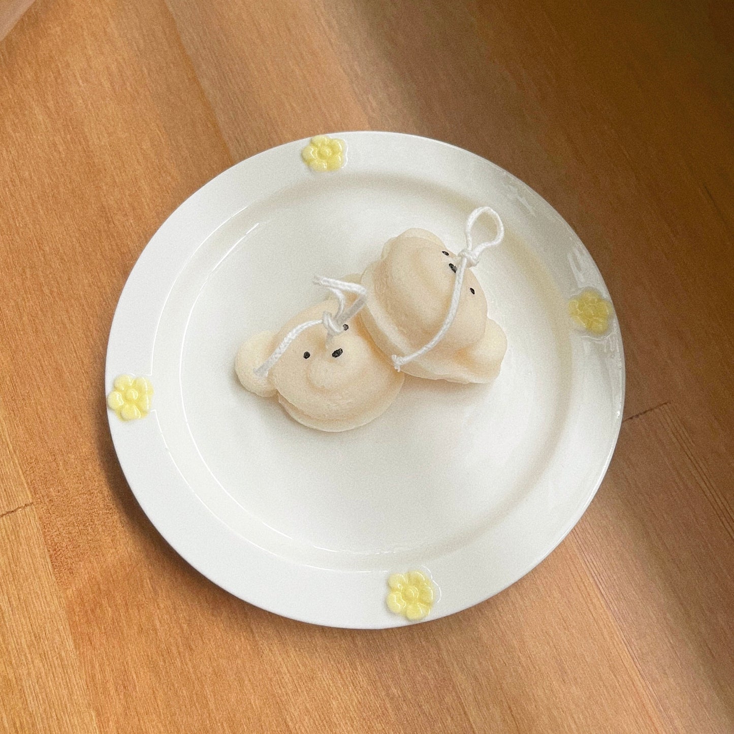 Scented bear Bread Candle