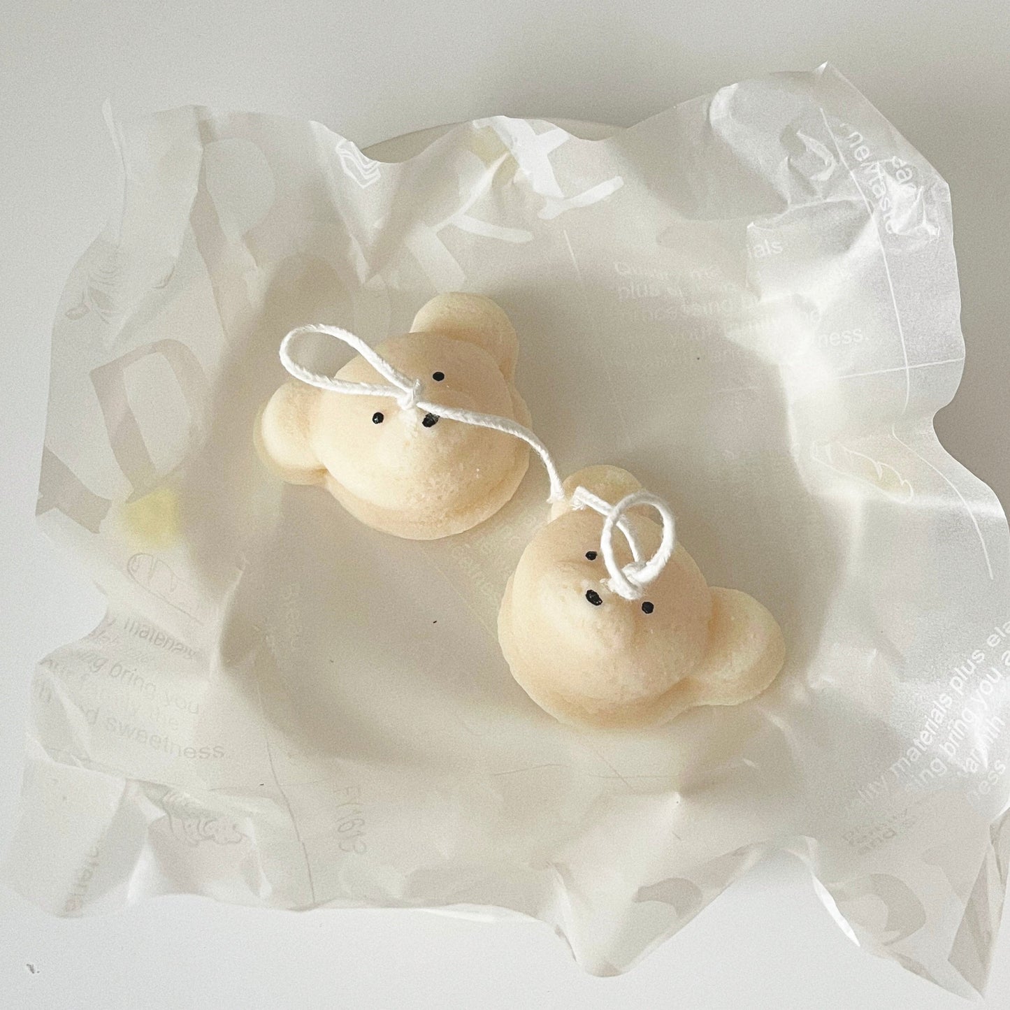 Scented bear Bread Candle